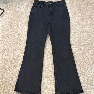 Old Navy Black Flare Women's Jeans